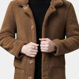 Brendan - Button-Front Winter Jacket