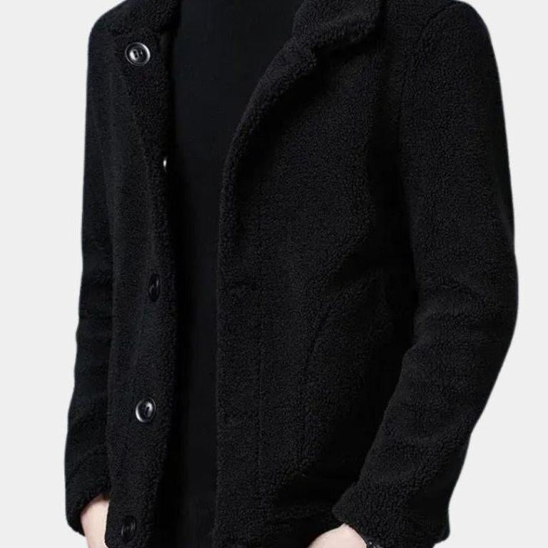 Brendan - Button-Front Winter Jacket