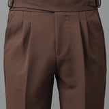 Rene - High Waist Slim Fit Trousers