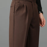 Rene - High Waist Slim Fit Trousers