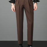 Rene - High Waist Slim Fit Trousers