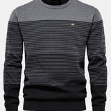 Malcolm - Contrast Striped Sweater