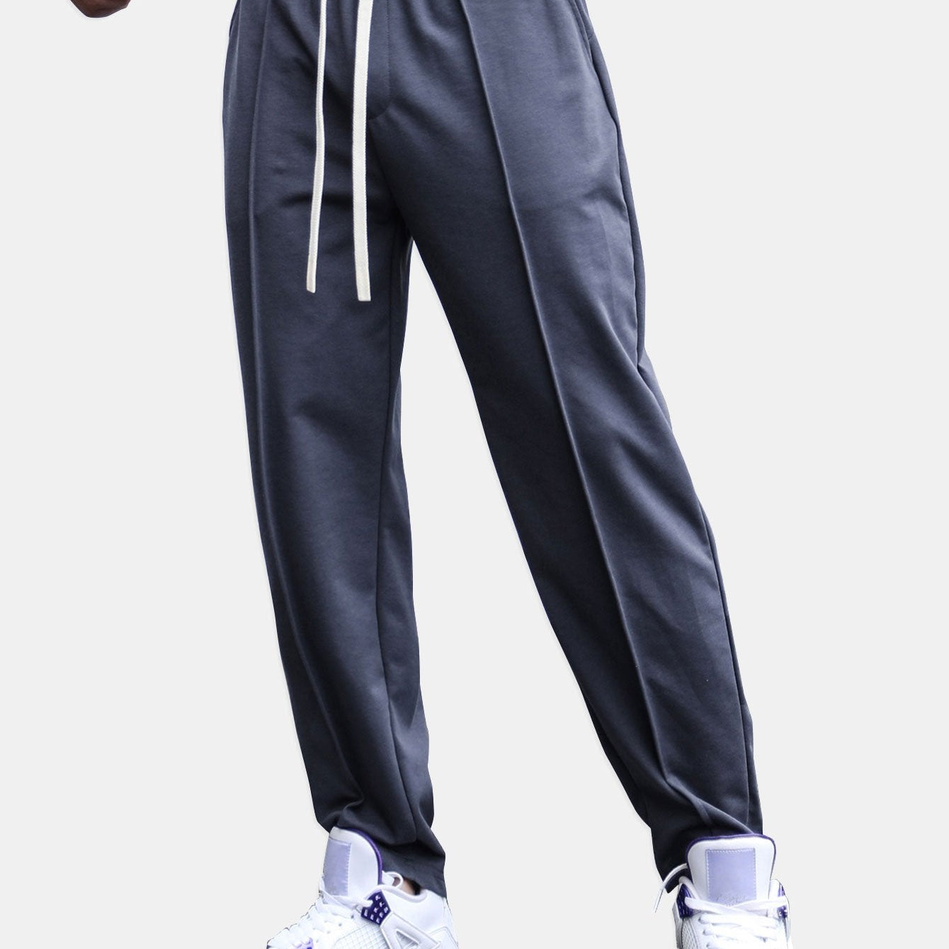 Denis - Tapered Joggers with Crease
