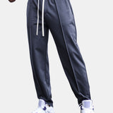 Denis - Tapered Joggers with Crease
