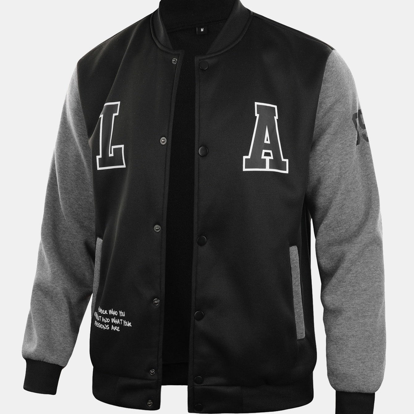 Dalton - Baseball Jacket with LA Print