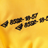 Jensen - Stand Collar Baseball Jacket with Contrast Embroidery