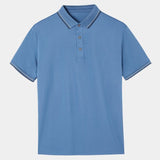 Justin - Blue Classic Polo