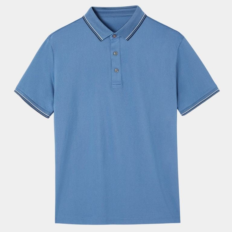 Justin - Blue Classic Polo