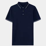 Justin - Blue Classic Polo