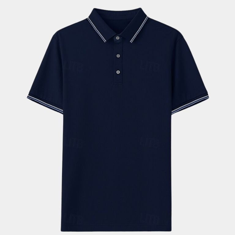 Justin - Blue Classic Polo