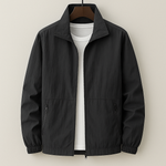 Rocco men's transitional jacket in Black, view 5