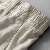 Luc - Straight Leg Linen Cotton Pants