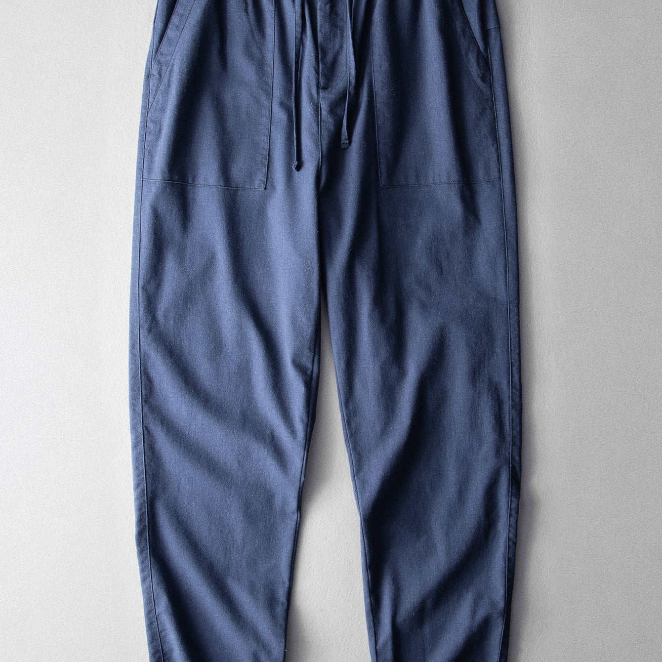 Luc - Straight Leg Linen Cotton Pants