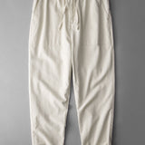 Luc - Straight Leg Linen Cotton Pants