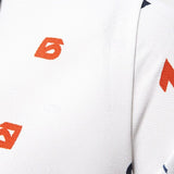 Travis - White Printed Polo