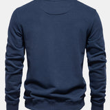Callum - Fine Knit Crew Neck Sweater