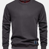 Callum - Fine Knit Crew Neck Sweater