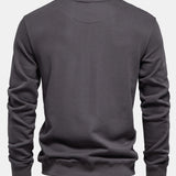 Callum - Fine Knit Crew Neck Sweater