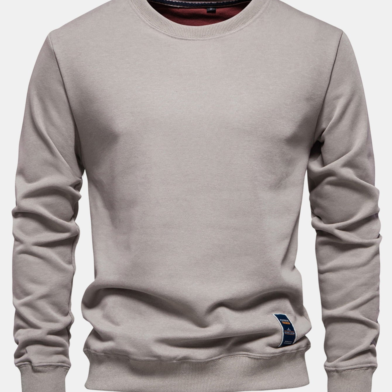 Callum - Fine Knit Crew Neck Sweater