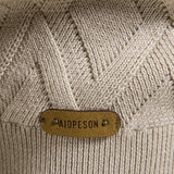 Reese - Geometric Motif Jacquard Crew Neck Sweater
