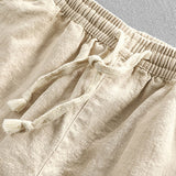 Emile - Linen Cotton Cropped Pants