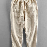 Emile - Linen Cotton Cropped Pants