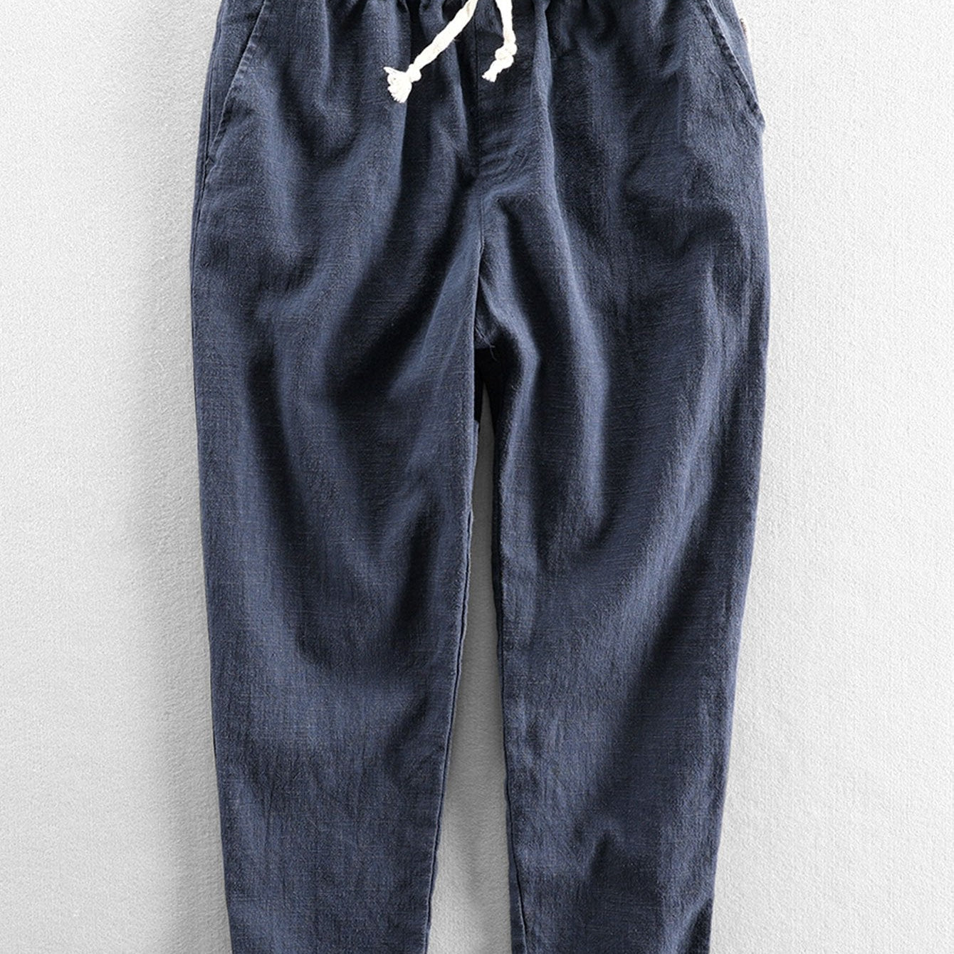 Emile - Linen Cotton Cropped Pants