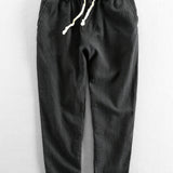 Emile - Linen Cotton Cropped Pants