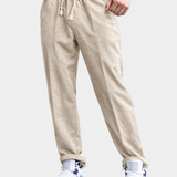 Emile - Linen Cotton Cropped Pants