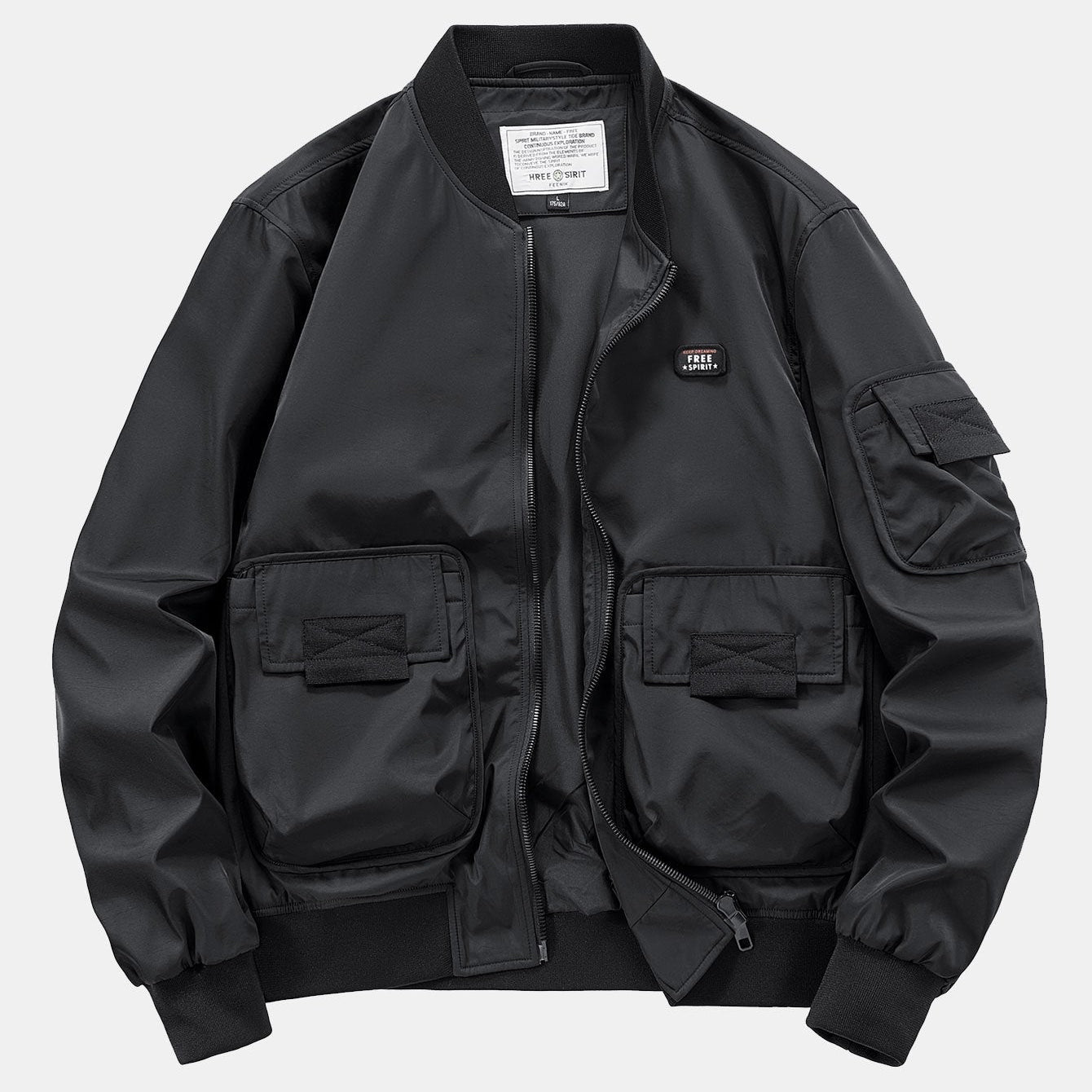 Felix - Multi-Pocket Bomber Jacket