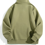 Ross - Mock Neck Quarter-Zip Sweatshirt