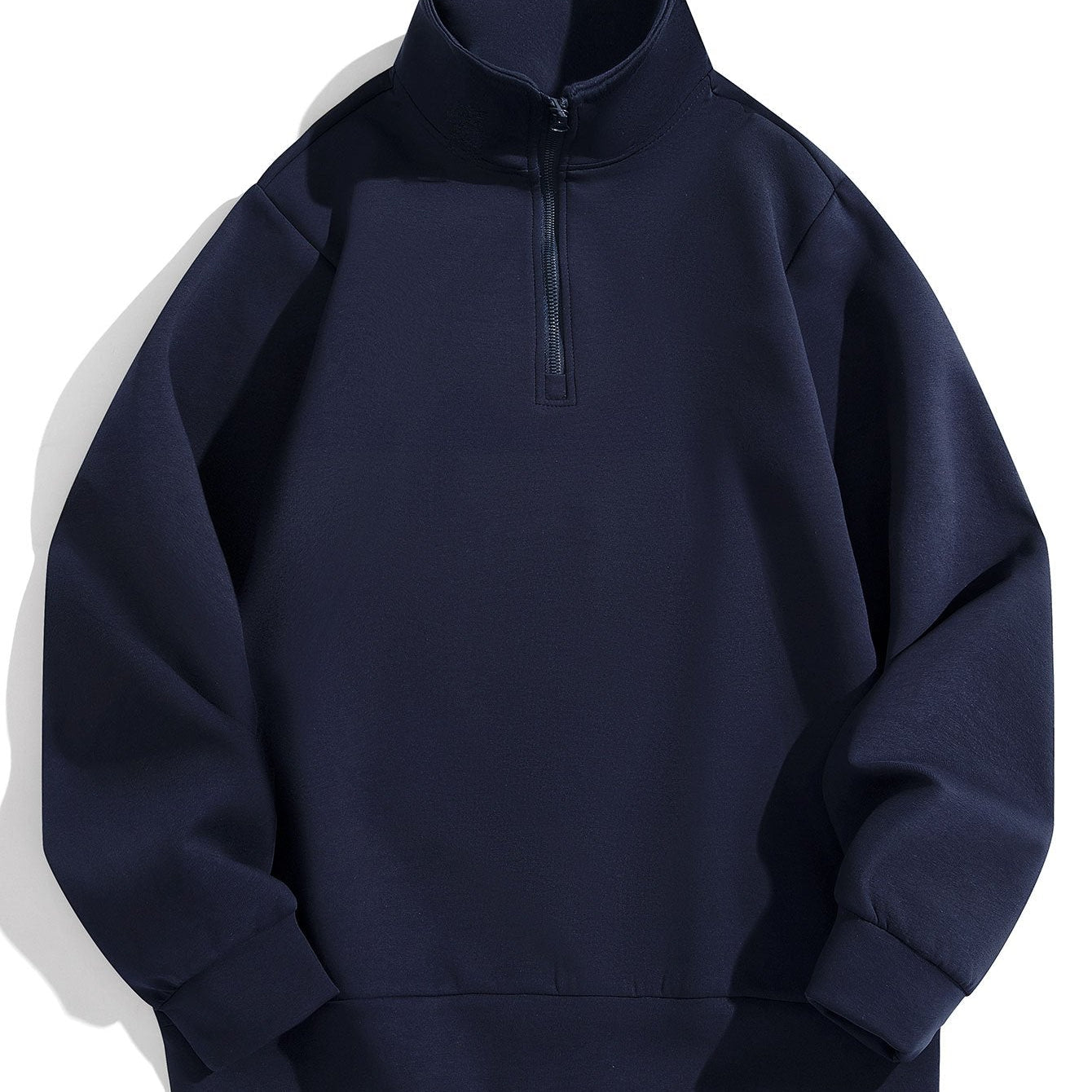 Ross - Mock Neck Quarter-Zip Sweatshirt