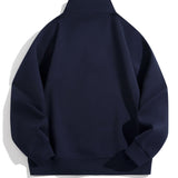 Ross - Mock Neck Quarter-Zip Sweatshirt