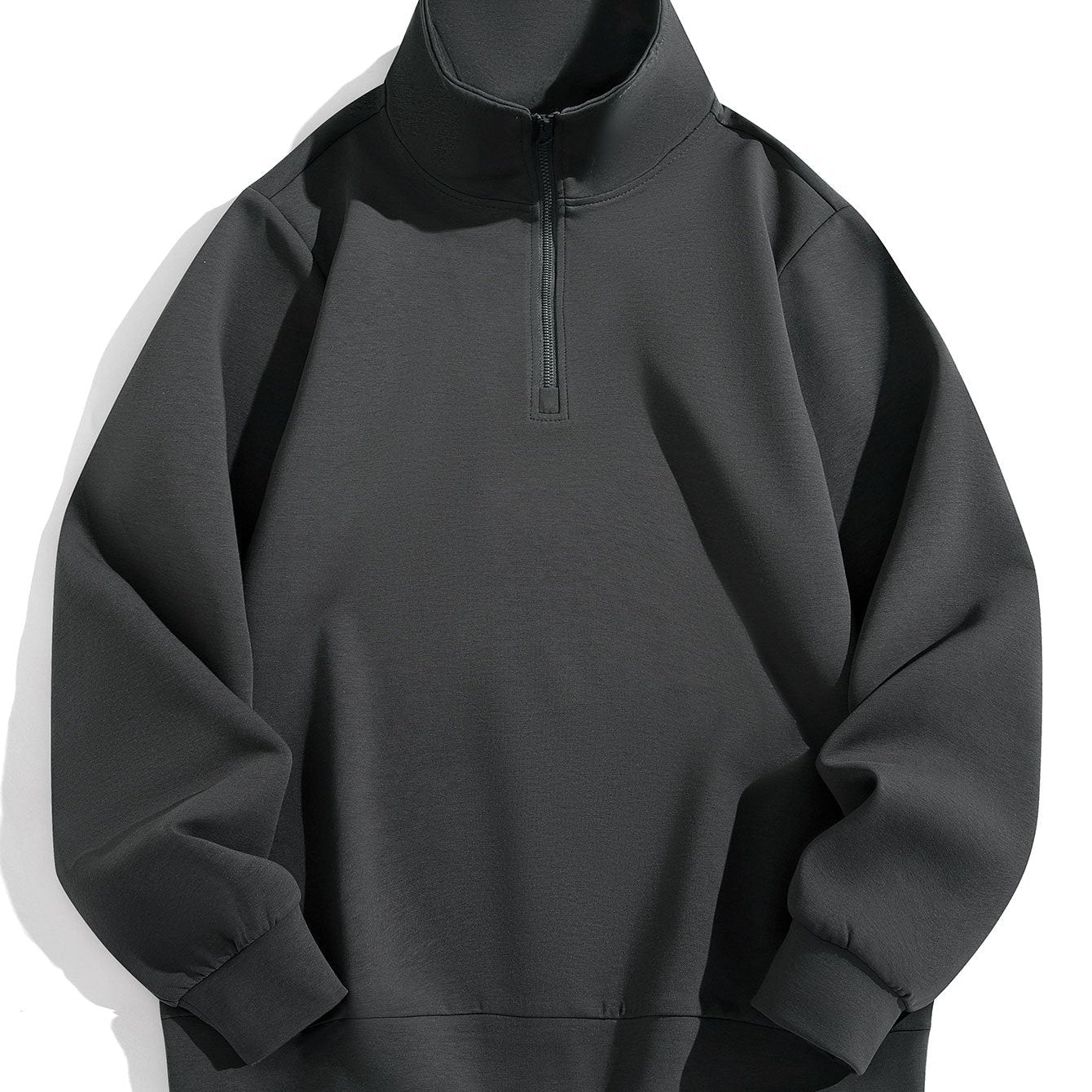 Ross - Mock Neck Quarter-Zip Sweatshirt