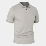 Shane - Light Grey Classic Polo