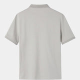 Shane - Light Grey Classic Polo