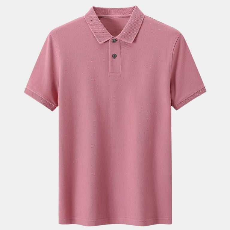 Shane - Light Grey Classic Polo