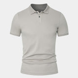 Shane - Light Grey Classic Polo