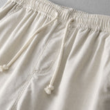 Adam - Straight Leg Linen Pants