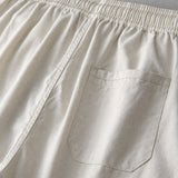 Adam - Straight Leg Linen Pants