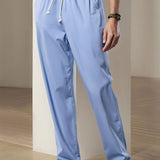 Adam - Straight Leg Linen Pants