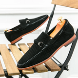 Laurent - Firenze Suede Penny Loafers