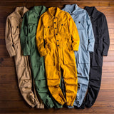 Hollis men's button front workwear jumpsuit, view 7