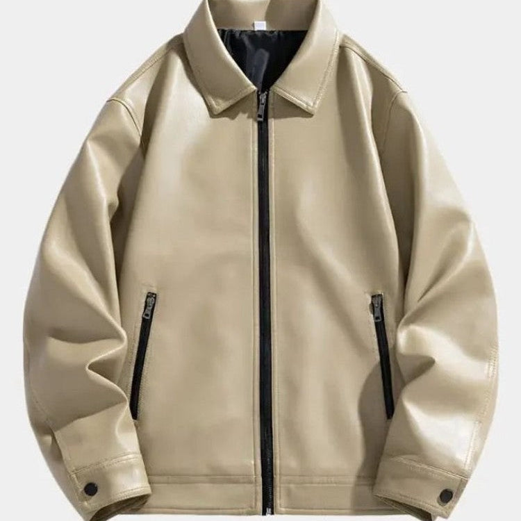 Jeff - Casual Leather Jacket
