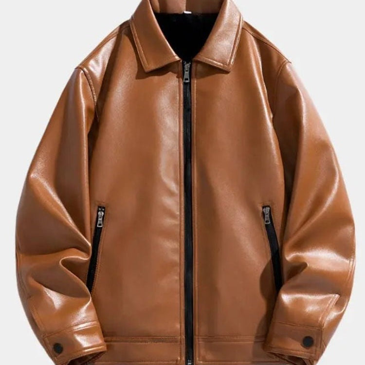 Jeff - Casual Leather Jacket
