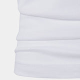 Riley - White Polo with Multicolour Stripes