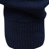 Callum - Geometric Jacquard Stand Collar Zip Sweater