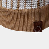 Quinn - Striped Knit Polo with Button Placket