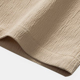 Arthur - Crinkle Texture Straight Leg Pants