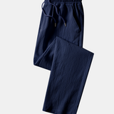 Arthur - Crinkle Texture Straight Leg Pants